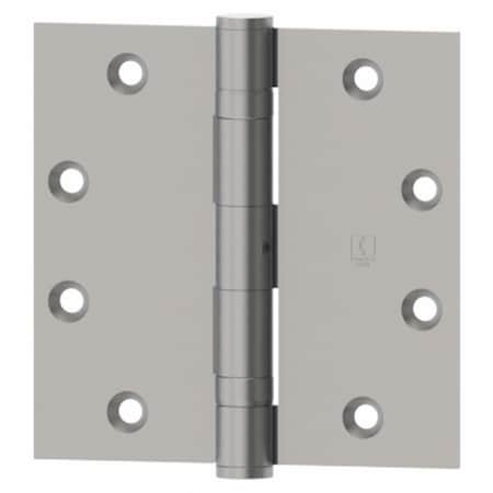 Hager 4.5 x 4.5 in. Full Mortise Standard Weight Ball Bearing Hinge, Prime Coat BB1279412P